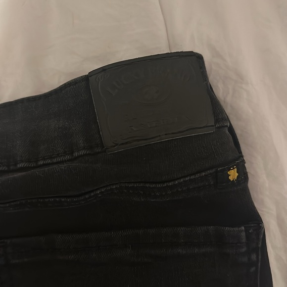 Vintage Lucky brand black skinny jeans size 4/27 in great condition! - Picture 5 of 5